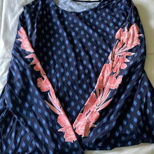 Land’s End long sleeved swim shirt